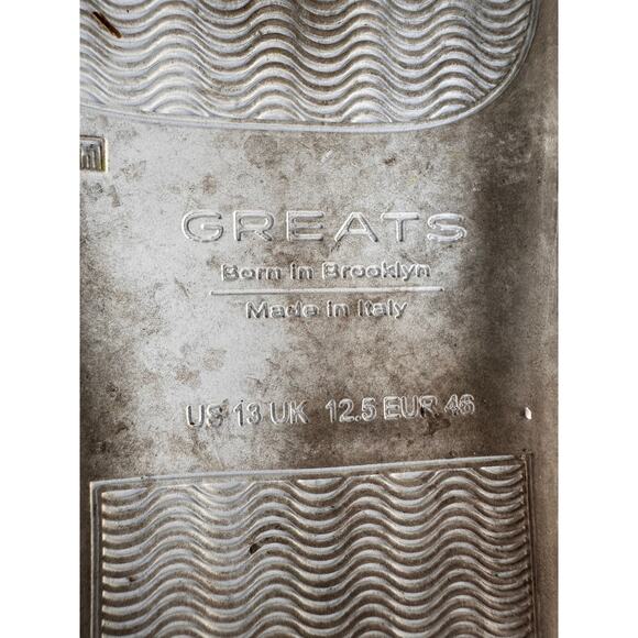 Greats Royale Gray Chukka Boots size  US 13 / Eur 46 main image 10